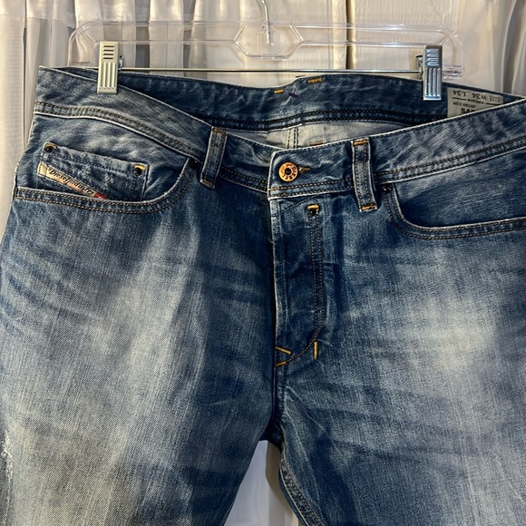 Diesel Safado Regular Slim Straight Leg Jean Men’s 32W/34L Blue Denim - Picture 1 of 14